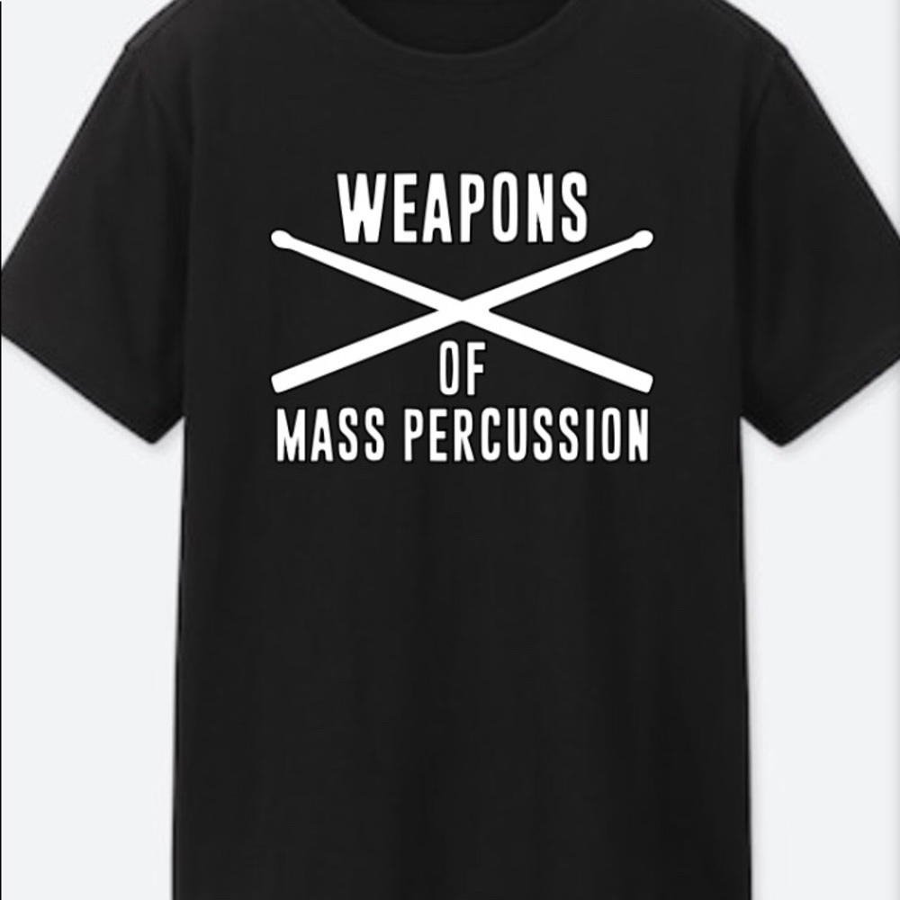 Mens drummer tee